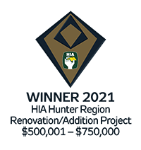 HIA 2020 Finalist in Bathroom renovation over $25k